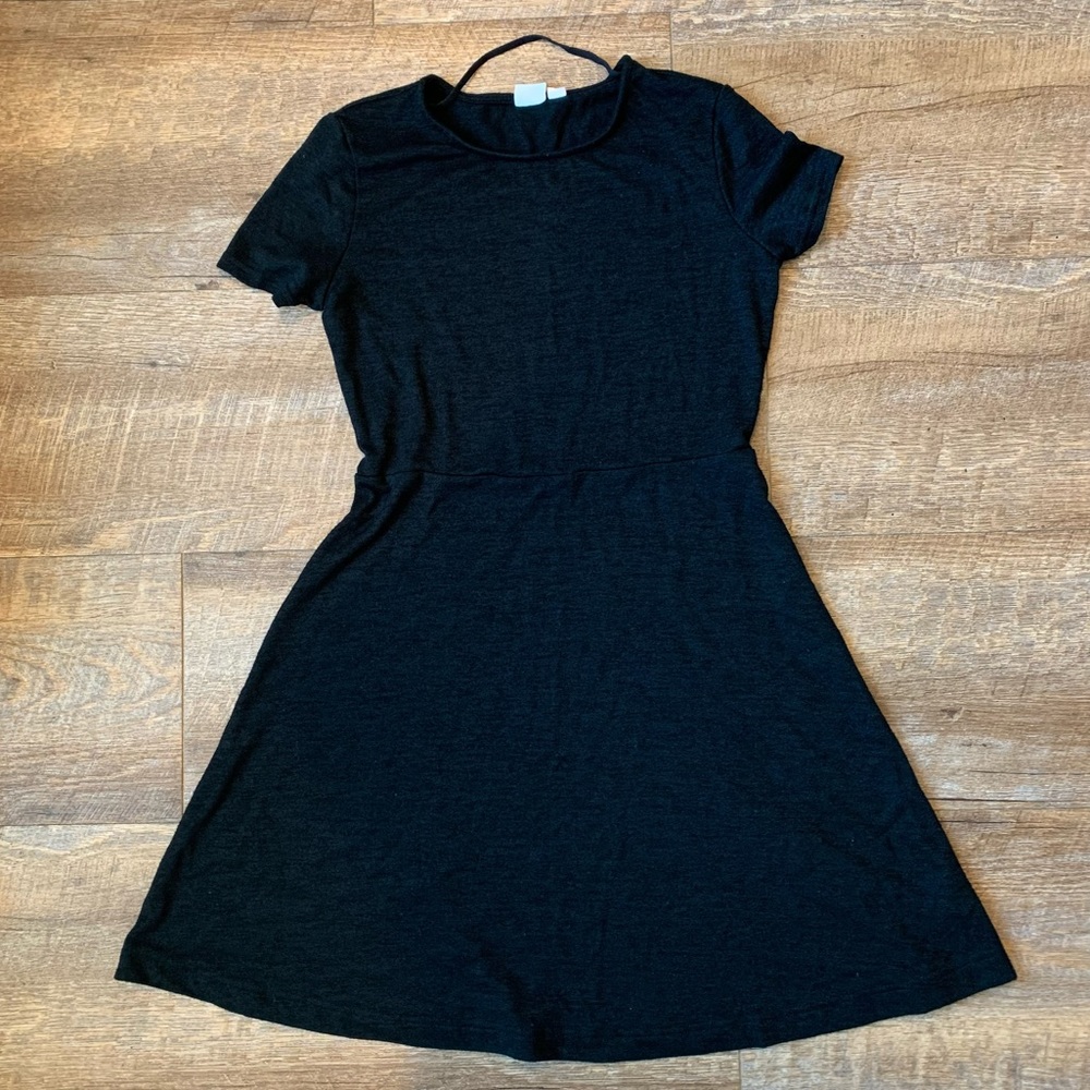 Gap Skater Dress in Black SZ XS
